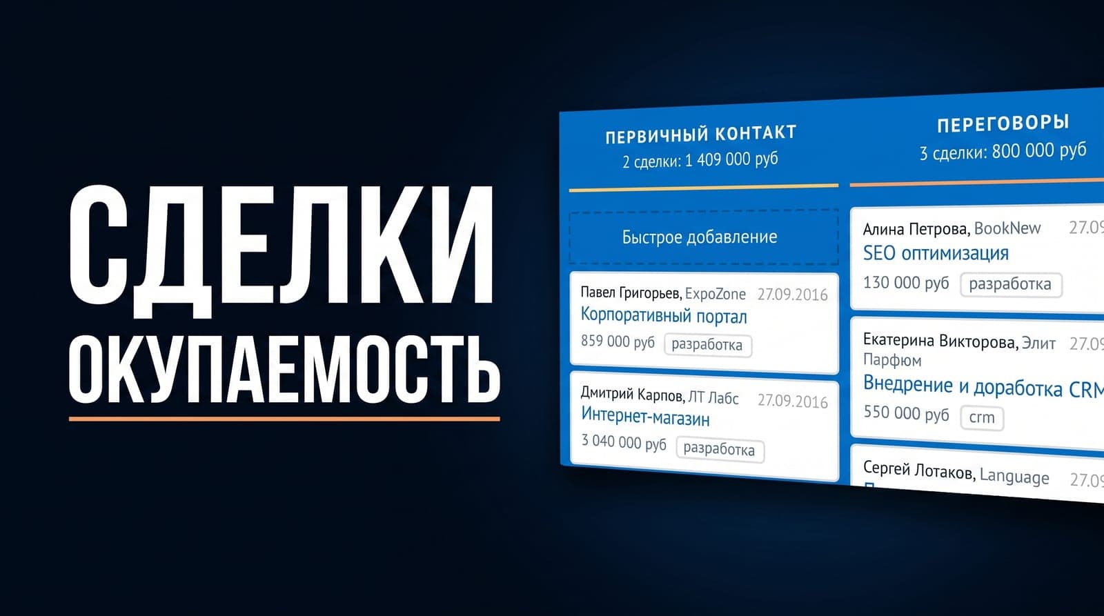 CRM-формы в Битрикс24: как довести источник заявки до сделки и учёта окупаемости