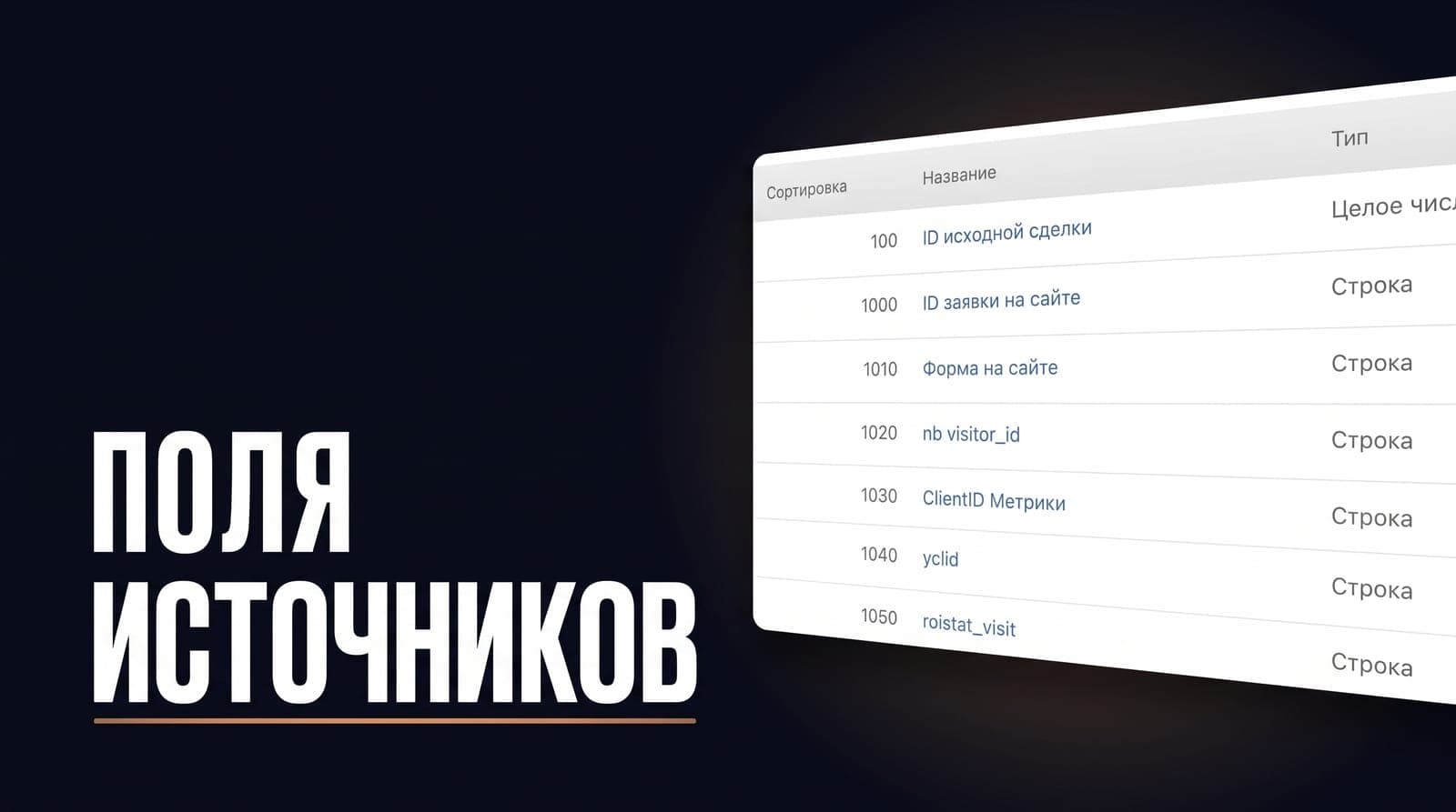 Пользовательские поля сделки в Битрикс24: сколько их нужно, чтобы отчёт по источникам собирался сам