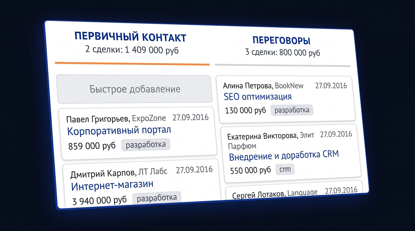 Как перевести связку реклама → форма → CRM на российские решения